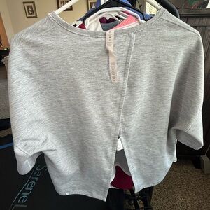 lululemon athletica Light Gray Kids Sweatshirt